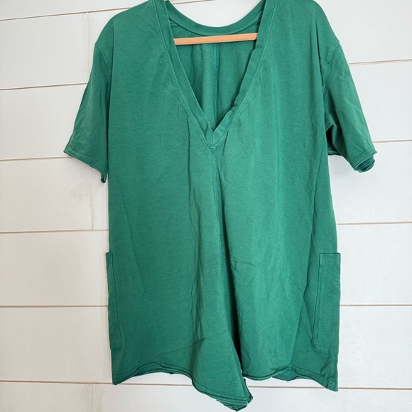 NWOT free people FP MOVEMENT HOT SHOT TEE ROMPER - Picture 8 of 15